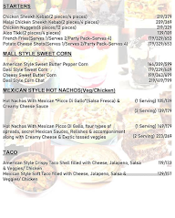 Fun Food Fiesta menu 2