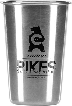 Niner Stainless Pint Glass CalCo Beer