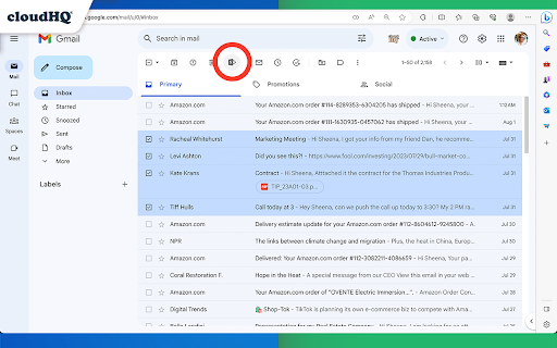 Save or Back up Gmail Messages to SharePoint