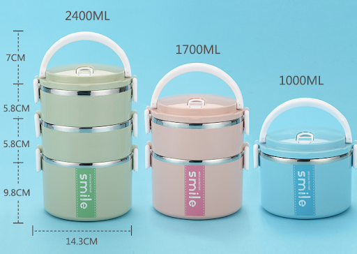 Title 2, Durable stainless steel lunch box, perfect for ...