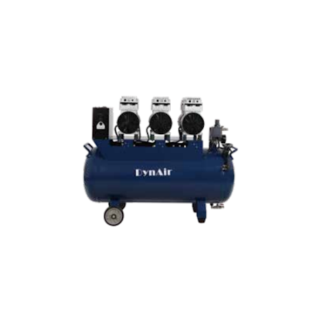 Kompressor DynAir med torkfunktion, Oljefri, 70L, 456l/min