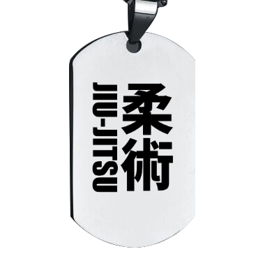 Stainless steel square customizable lettering pendant