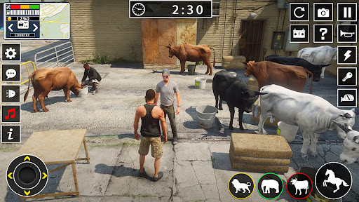 Screenshot Animal transport truck games