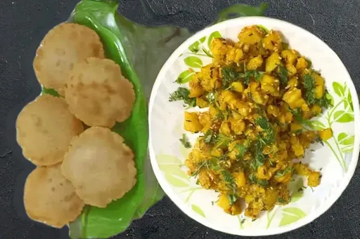 Poori Bhaji [5 Poori]