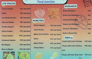 Kathiyawadi Food Junction menu 