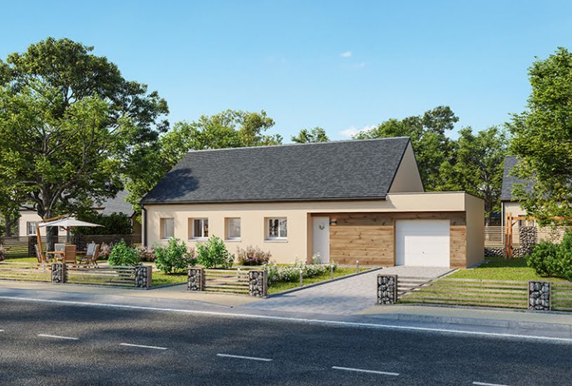  Vente Terrain + Maison - Terrain : 590m² - Maison : 75m² à La Chapelle-Réanville (27950) 