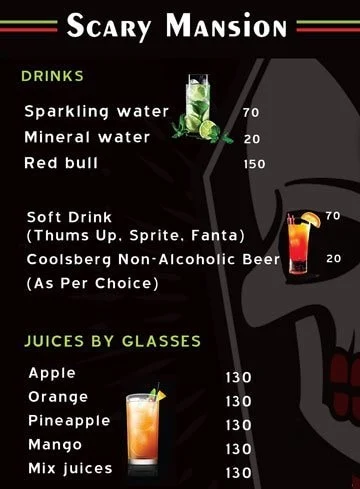 Demons Cafe & Lounge menu 