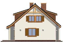 Fraszka - Elewacja prawa