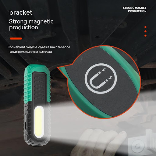 Title 5, Auto Repair Work Light Coated Glue Drop-resista...