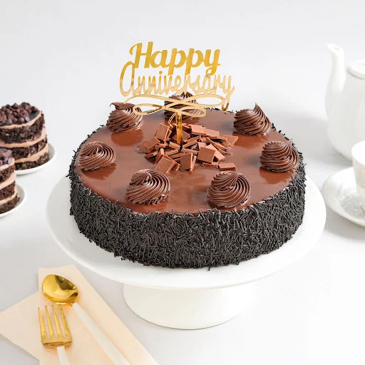 Choco Truffle Anniversary Cake (500 Gm)