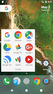  N Launcher Pro - Nougat 7.0- 스크린샷 미리보기 이미지  