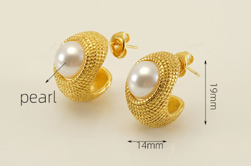 Title 1, Womens Light Luxury French Simplicity Earrings...