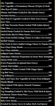 Black Hole Bar menu 8