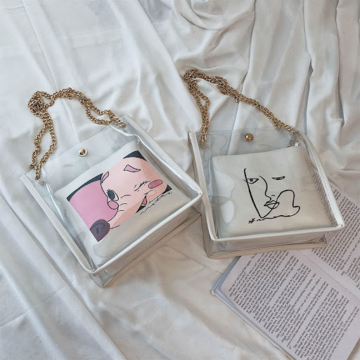 Title 5, Trendy All-Match Messenger Bag, Shoulder Bag, a...
