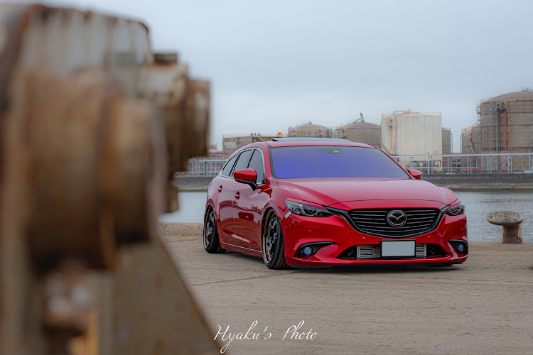 アテンザワゴンの工場背景・workwheelsに関するカスタム事例の投稿画像3枚目