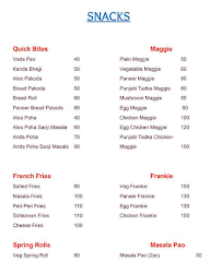 The Chinese Table menu 1