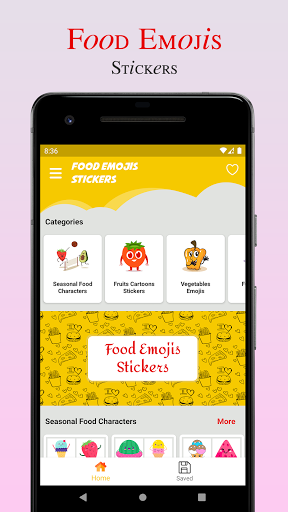 Food Emojis Stickers: Fruits and Vegetables