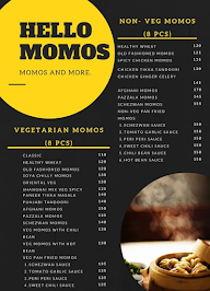 Hello Momos menu 1