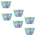 1 thùng 6 hộp viên nước giặt Gelball hương ngàn hoa 3D (2 trong 1) 