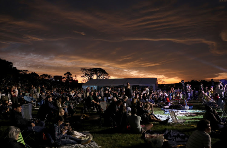 Hundreds of people attended the Ndlovu Youth Choir concert at The Manor House in Salt Rock