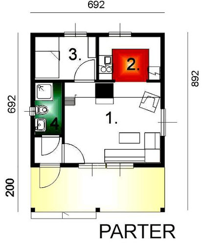 BR-135 - Rzut parteru