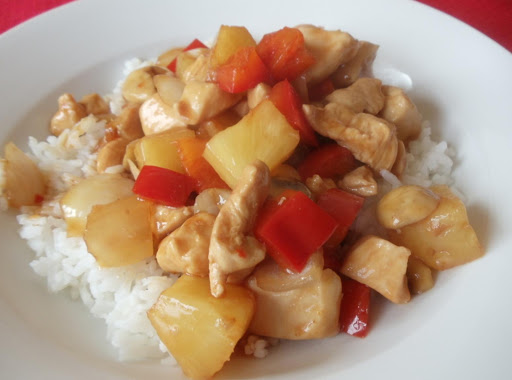 pineapple sweet & sour chicken