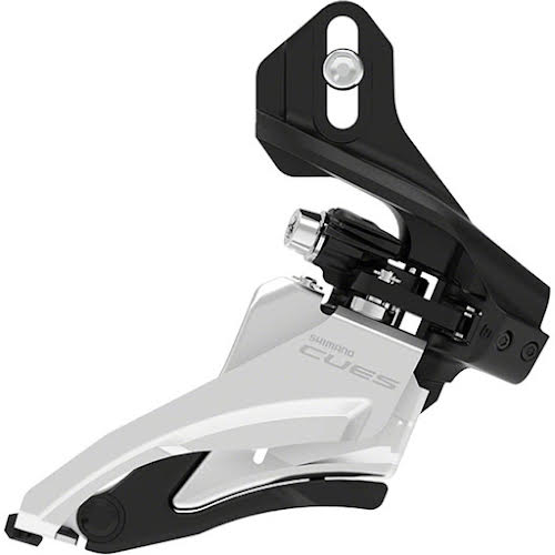 Shimano CUES FD-U4000-D Front Derailleur - 9/10-Speed, Side Swing, Direct Mount, 36/40t Max,