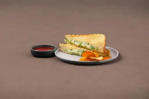 Vegetable Mayo Cheese Sandwich