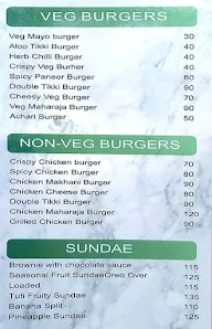 Shakes Junction menu 1