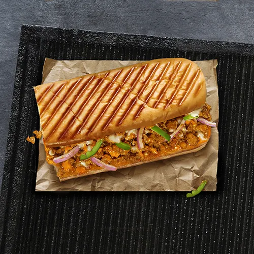 Chicken Keema Grill Sandwich