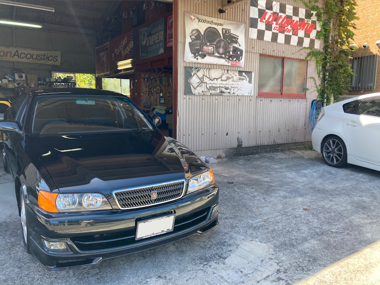 littlewing car hi-fiさんが投稿した#熊本の人・#jzx100・#カーナビ取り付け・#マヂ暑い・8月もよろしくお願いしますに関するカスタム事例の投稿画像1枚目