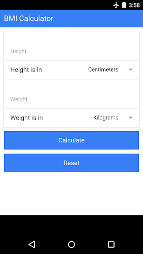 BMI Calculator