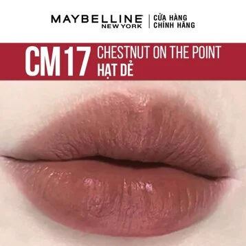 Son Kem Maybelline Mịn Lì Như Nhung CM17 Hạt Dẻ 6.4ml
Sensational Cushion Mattes #CM17 Chestnut On The Point