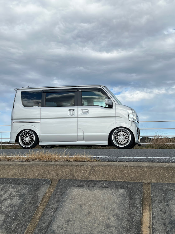 エブリイワゴンの徘徊写活・霞ヶ浦コラボ・行方市・風強きに関するカスタム事例の投稿画像4枚目