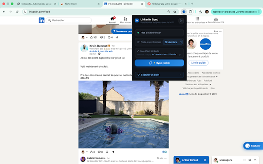 InKognito — Sync LinkedIn screenshot 1