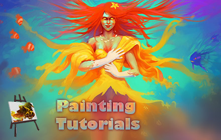 Digital painting tutorials chrome extension