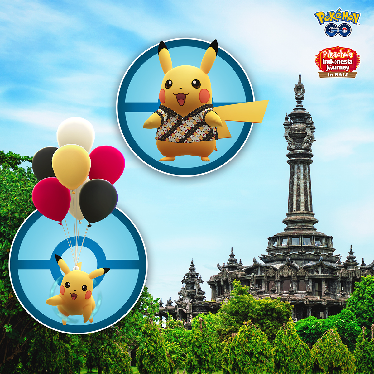 Pikachu's Indonesia Journey: Bali – Pokémon GO