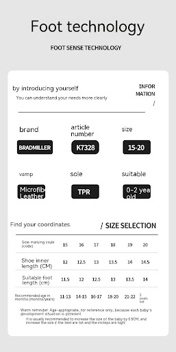 Title 1, Non-slip casual breathable baby shoes. Provide ...