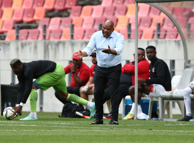 Former head coach of Chippa United Morgan Mammila.