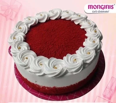 Red Velvet Veg Premium Designer Cake