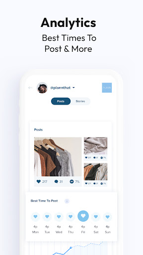 Screenshot Plann: Preview for Instagram