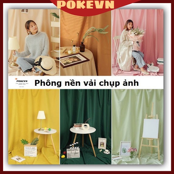 Phông Nền Chụp Ảnh, Vải Chụp Ảnh, Background Chụp Ảnh Quần Áo Lookbook Và Livetream, Decor Phụ Kiện Trang Trí