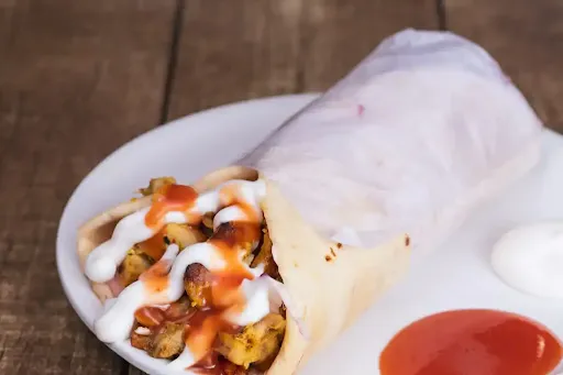 Chicken Egg Kuboos Shawarma