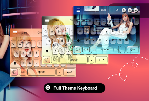 Lisa Blackpink Theme Keyboard