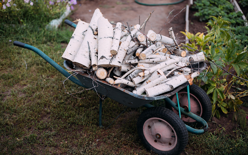 Firewood truck