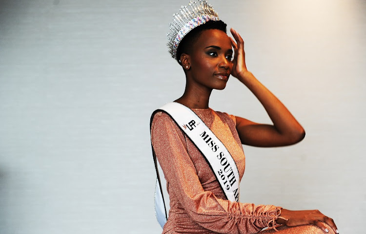 Miss Universe Zozibini Tunzi expressed pride in a young girl who spoke passionately about gender equality.