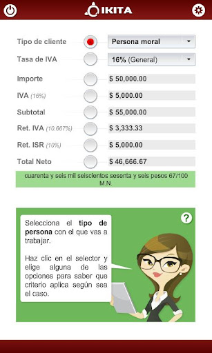 Recibo honorarios México Lite