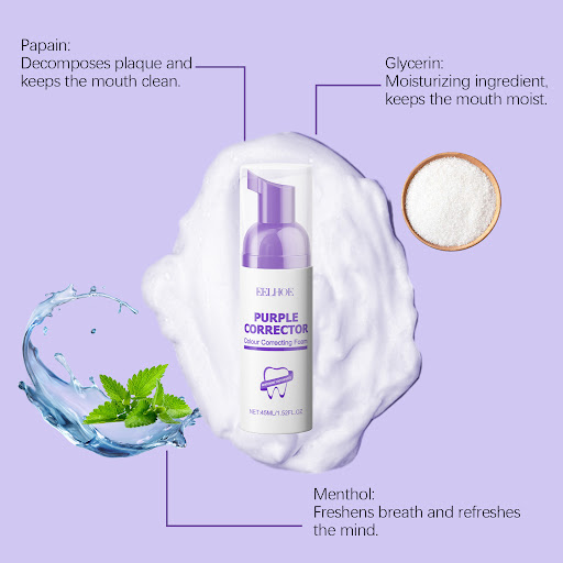 Title 10, Color Mixing Beautiful Tooth Mousse Cleaning Ca...