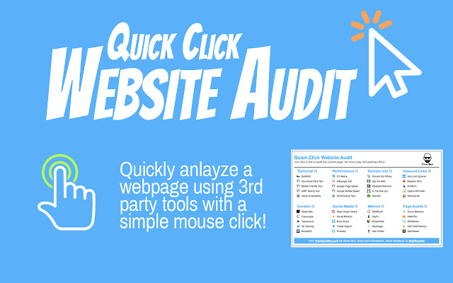 The Tech SEO - Quick Click Website Audit