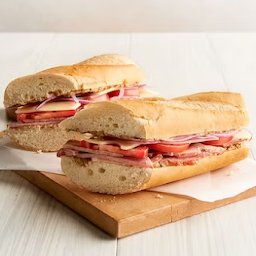 Carved Ham and Swiss Sandwich